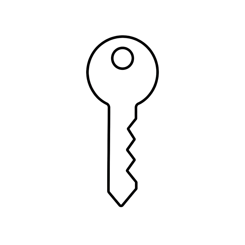 A key you lend directly — analogy for Private Credit